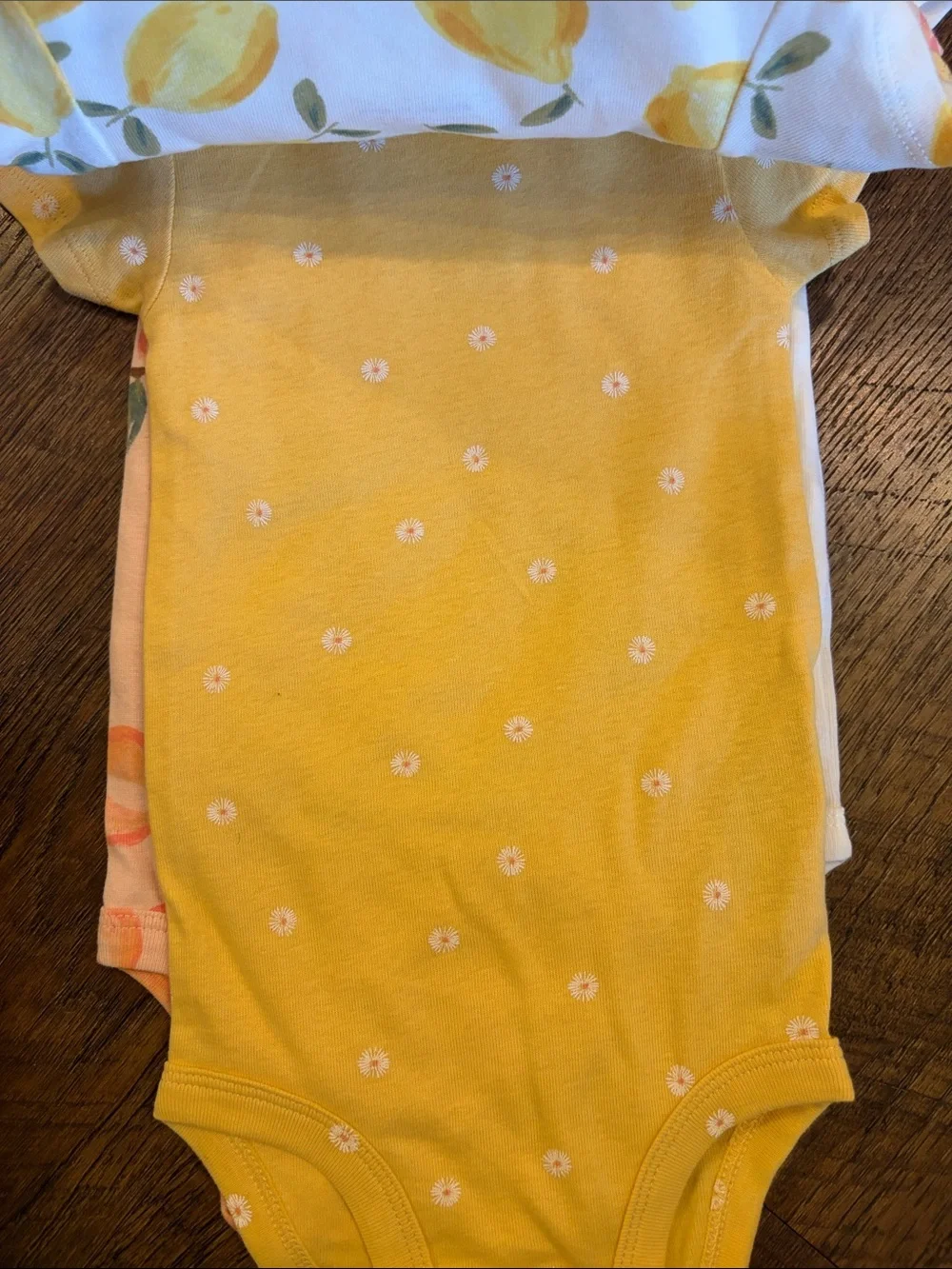 Carter's 4-Pack Short-Sleeve Baby girls Onesies - 9M